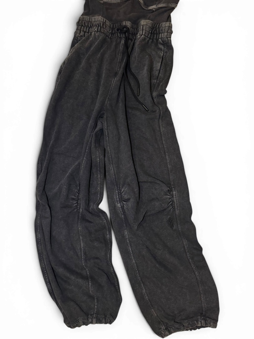 Free People FP Movement Inbound Stretch Cotton Jumpsuit Black Size XS NWOT - Picture 4 of 7